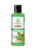 Bhudevam Naturals Khadi Neem Tulsi Face Wash for Oily & Acne-Prone Skin - 210ML