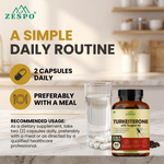 Zespo Turkesterone with Tongkat Ali 1,300 mg - 60 Capsules