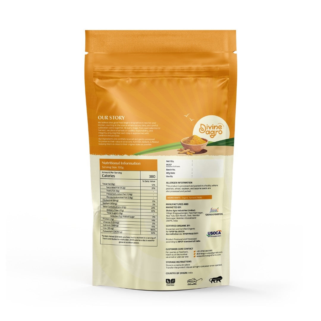 Divine Agro Turmeric powder - 200gm
