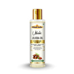 Utkrisht Khadi Pure Jojoba Oil | For Hair Growth, Scalp Nourishment & Skin Moisturizing (Lightweight & Non-Greasy)