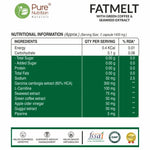 Pure Nutrition Fatmelt with Garcinia Cambogia, L-Carnitine & ACV, 90 Capsules | Weight Support