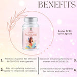 Zenius PCOS Care Capsules for PCOS and PCOD Management - 60 Capsules
