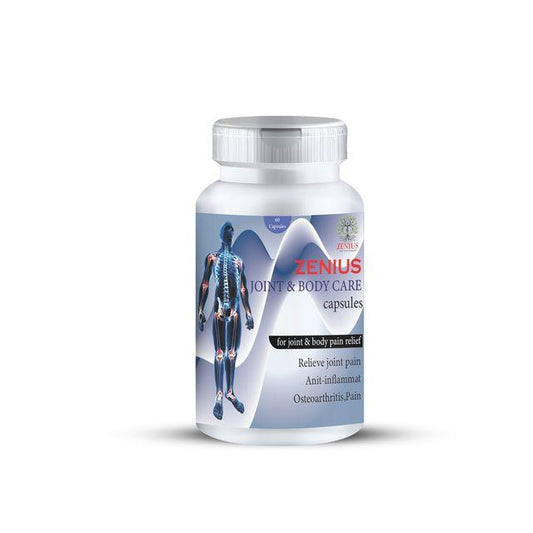 Zenius Joint & Body Care Capsules - Joint Support Capsules for Joint Support and Pain Relief - 60 Capsules