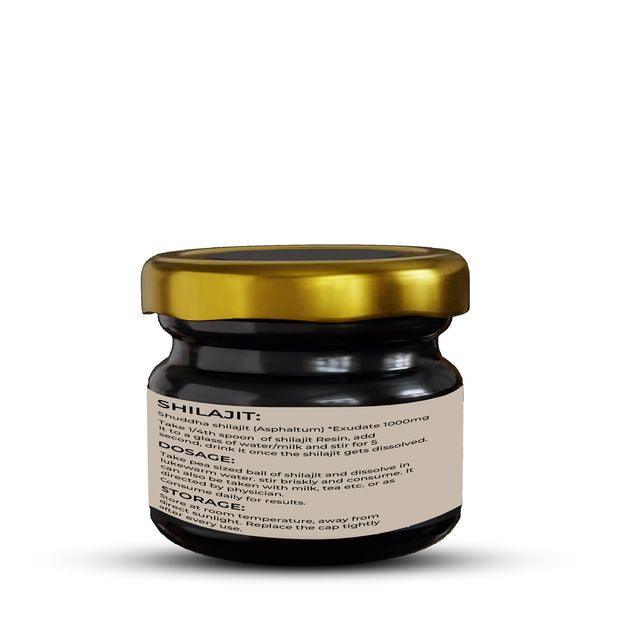 Zenius Shilajit Resin for Stamina and Energy Boost, Sexual Health - 20gm Liquid