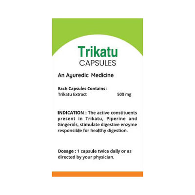 Garveish Trikatu Capsules - 30 Capsules