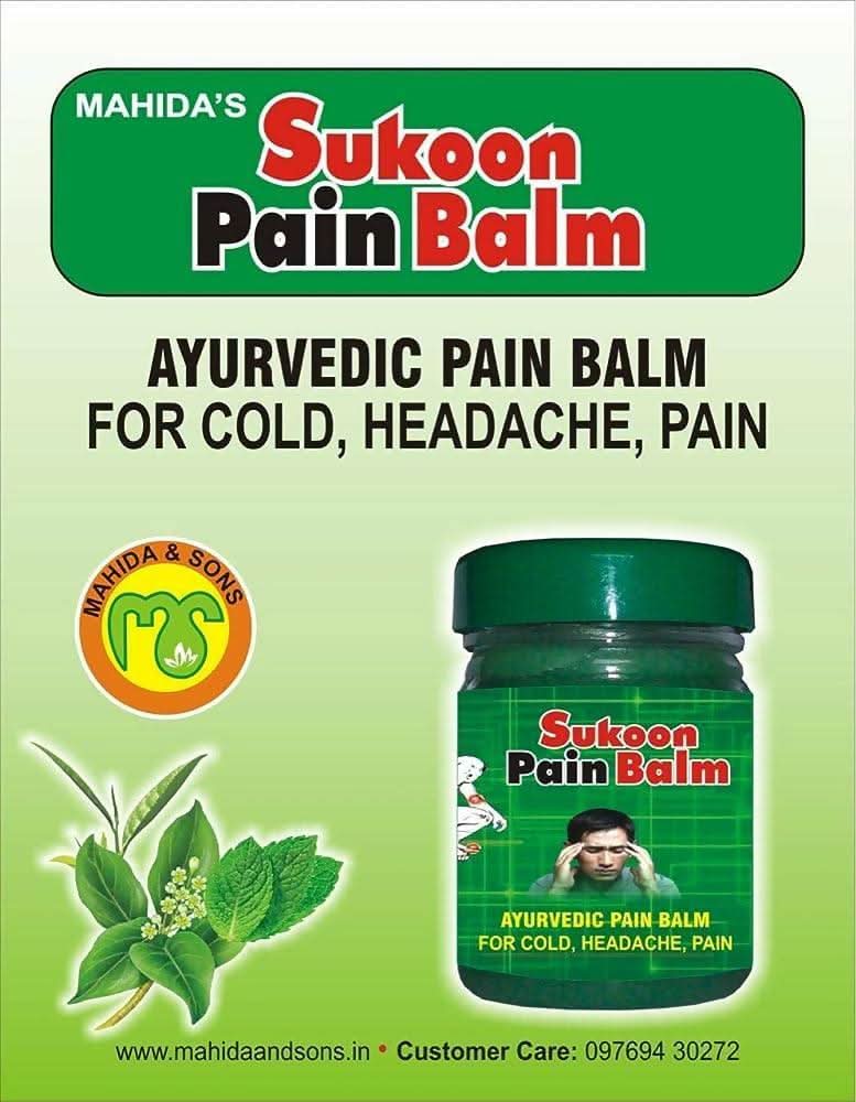 Mahida's Sukoon Pain Balm - 100gm Balm