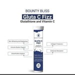 Bounty Bliss Gluta C Fizz Effervescent Tablets Glutathione Vitamin C