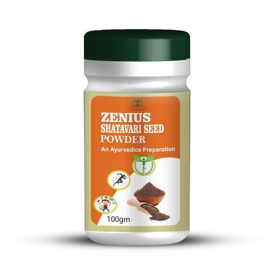 Zenius Shatavari seed Powder - for Sexual Health and Stamina Boosting - 100gm Powder