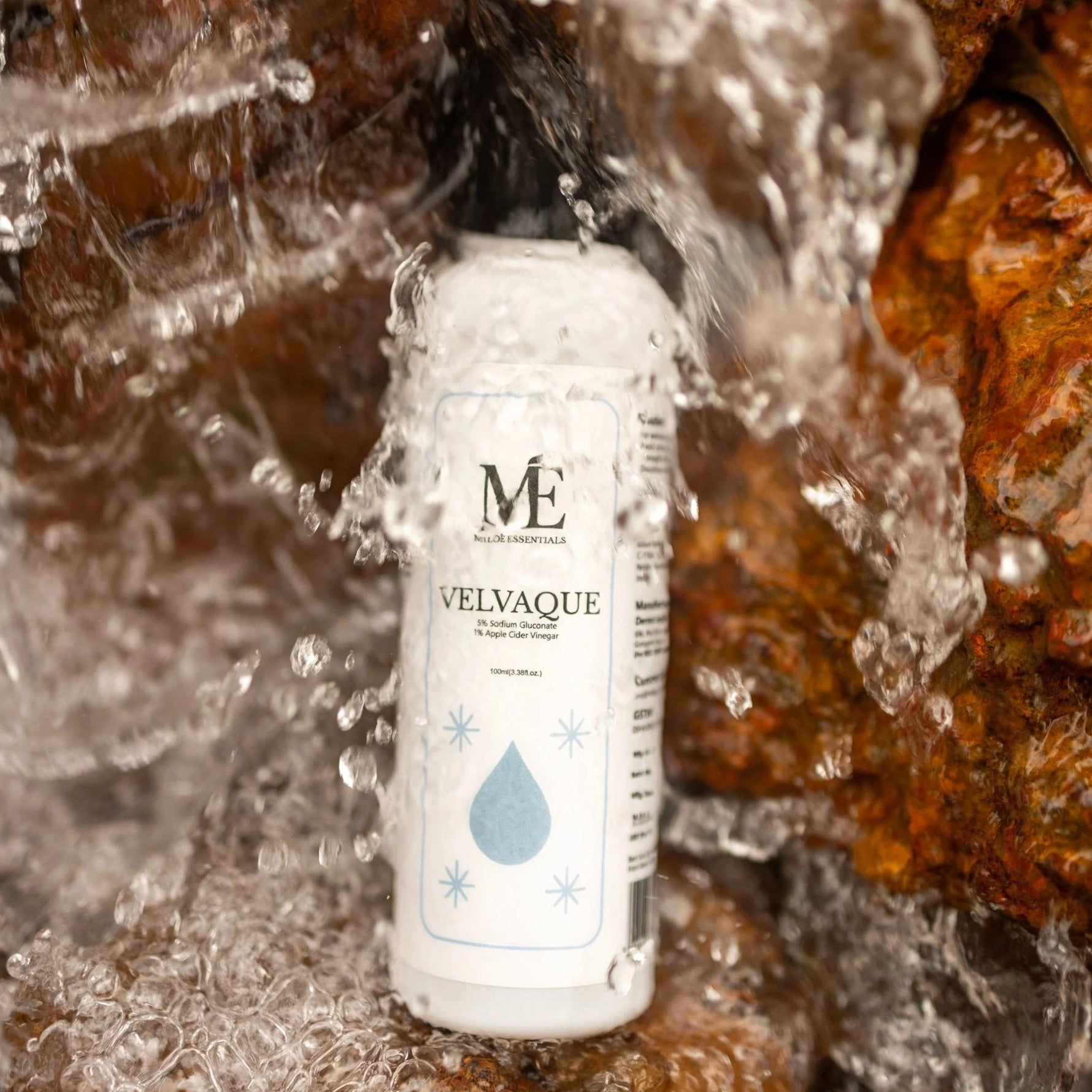 Miloe Mineral Velvaque Hard Water Treatment Drops | Softens & Protects Skin - 100ml