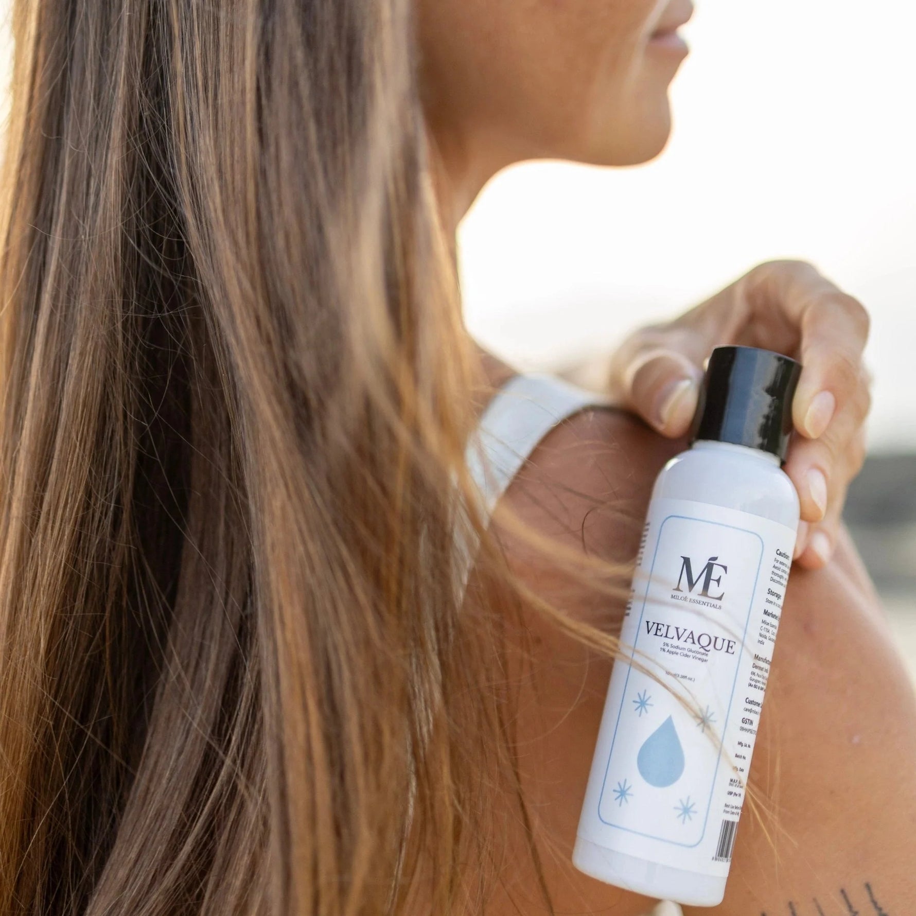 Miloe Mineral Velvaque Hard Water Treatment Drops | Softens & Protects Skin - 100ml