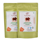 Dr. JPG Organic Vijaysar Bark/Chaal Powder For Diabetic Care-114g | Indian Kino Powder | Pterocarpus Marsupium | INDIA ORGANIC Certified | 100% Organic. (Pack Of 2)