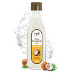 Ryt Nutrition Virgin Cold Pressed Coconut Oil (500ml) | 100% Pure and Natural | Cholesterol-free | Ideal for Cooking, Skin Care, Baby Care, and Oil Pulling