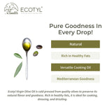 Ecotyl Extra Virgin Olive Oil | Cold Pressed | Suitable for Cooking | 500ml