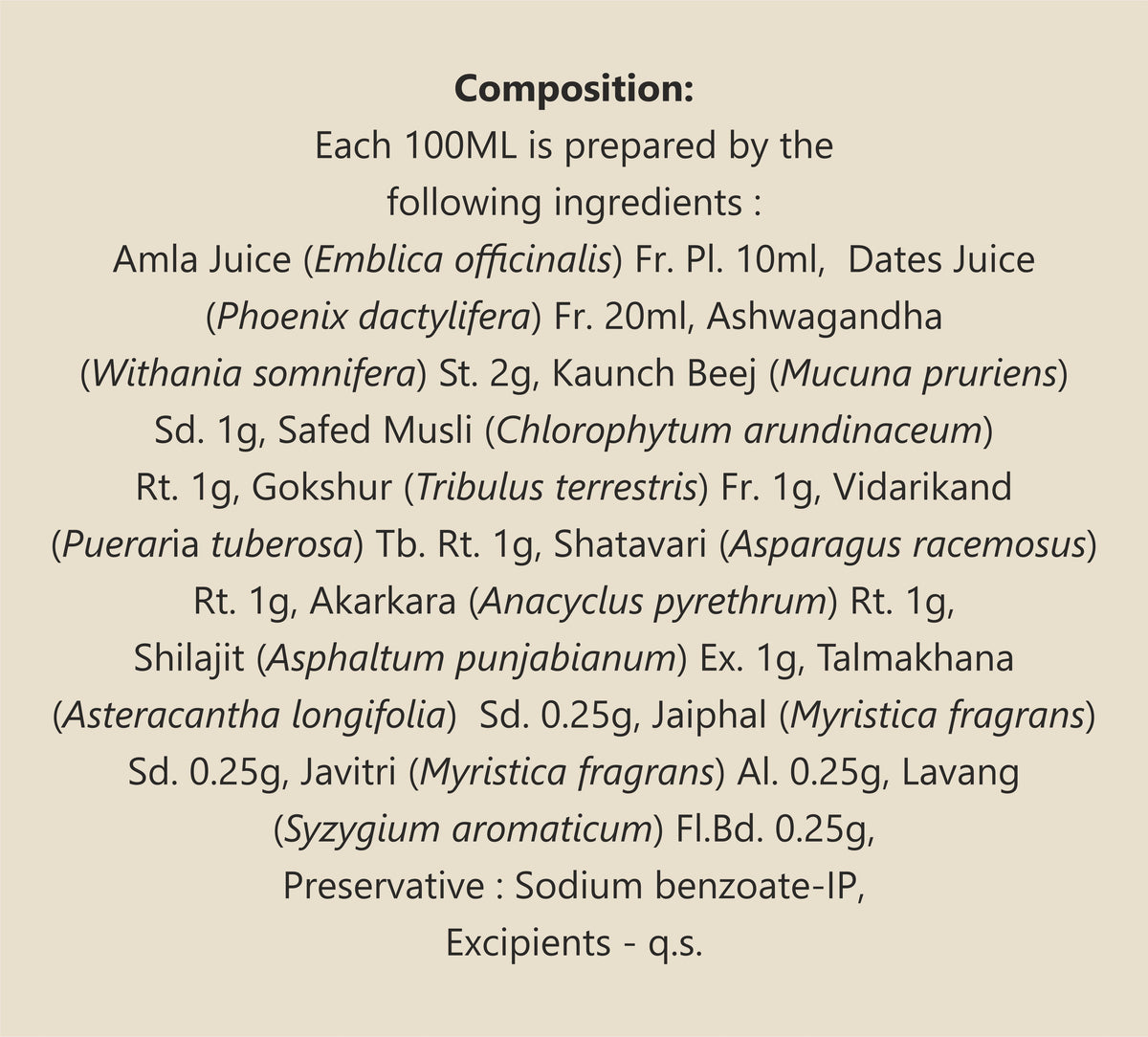 Swadeshi Haridwar Ayurved Man Health Juice 500ml with Ashwagandha, Shilajit, Safed Musli, for Mens Support (500 ml)