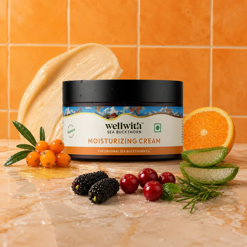 WellWith Sea Buckthorn Moisturizing Cream (50g)