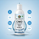 Dr. Patkar's Concentrated Mineral Drops Hydration Trace Supplement Increased energy levels (Cmd) 50Ml