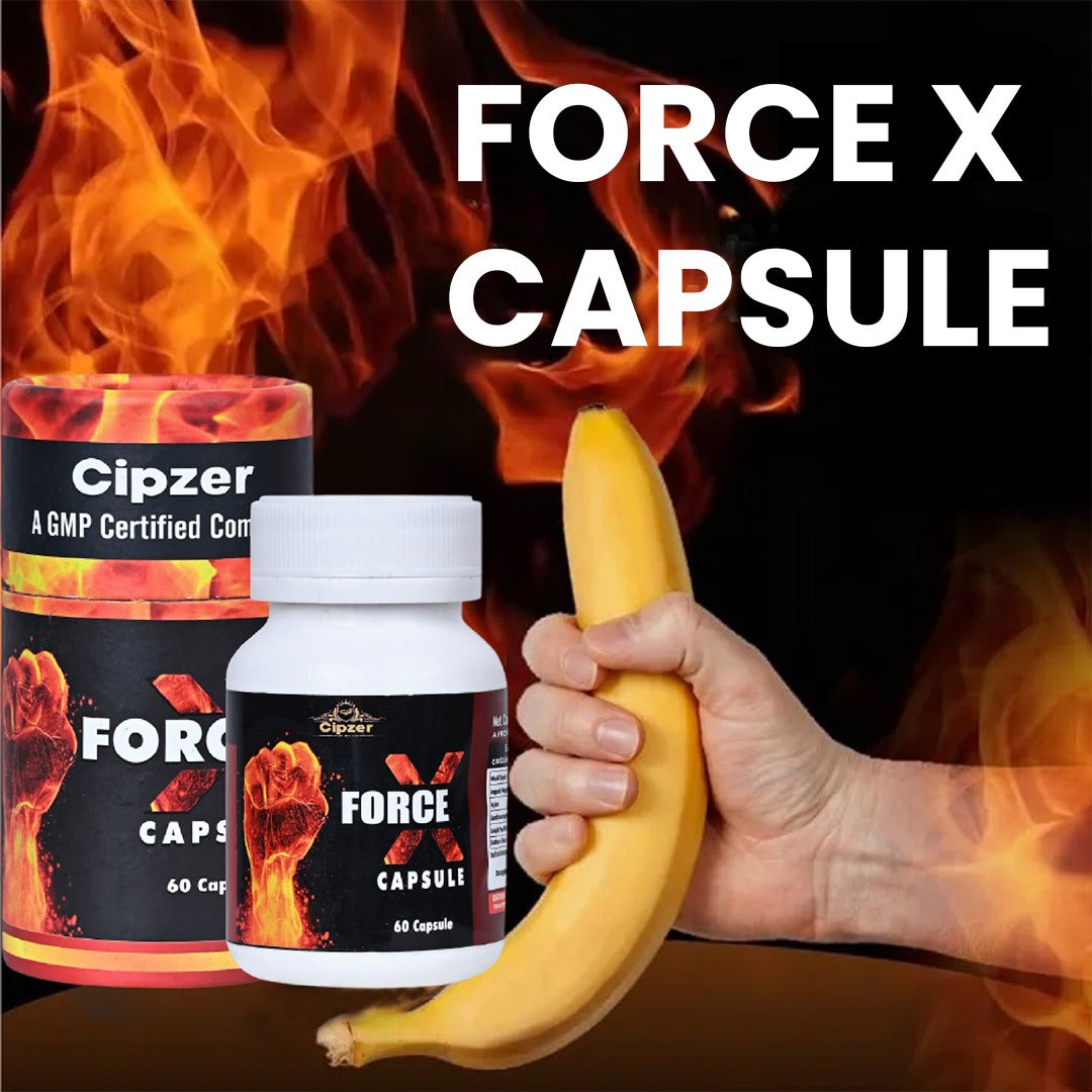 Cipzer Force X 60 Capsules | Boost Stamina, Enhance Sex Drive, Performance & Premature Ejaculation
