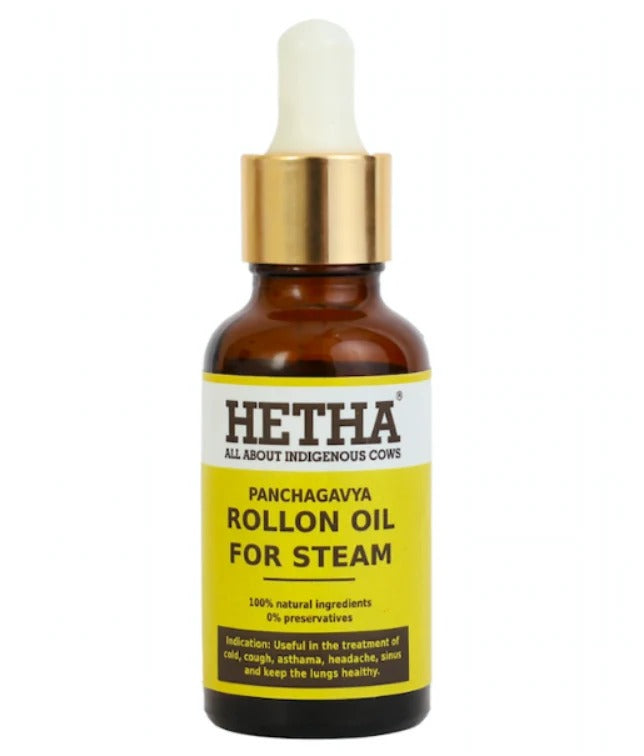 Hetha Panchagavya Rollon Oil for Steam - 30ml