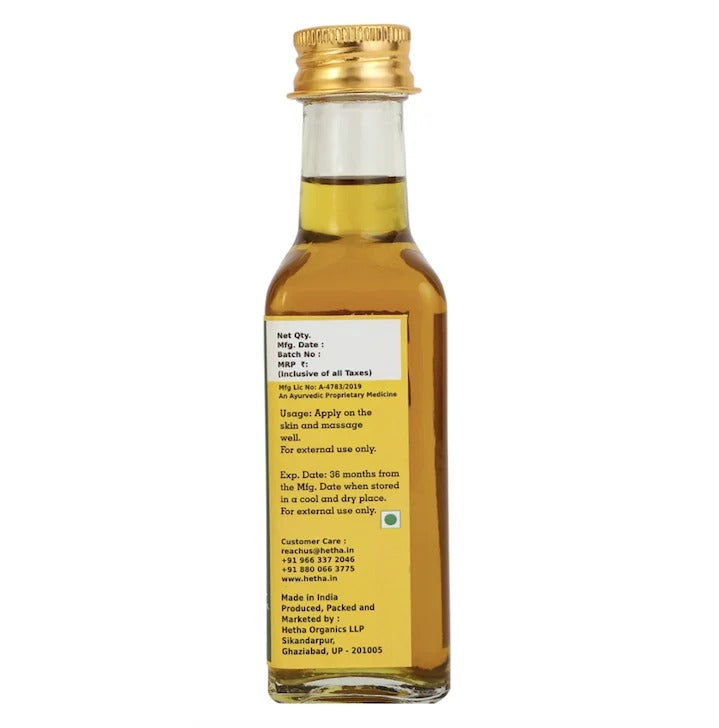 Hetha Panchagavya Body / Pain Oil - 100ml