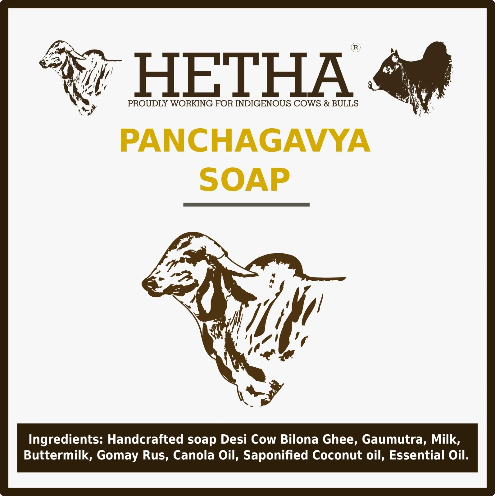 Hetha Panchagavya Soap - 100g