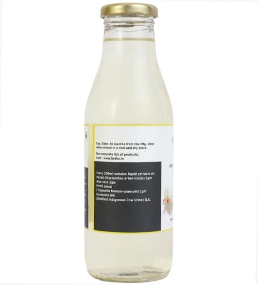 Hetha Parijat Aloevera Gaumutra Ark - 500 ml