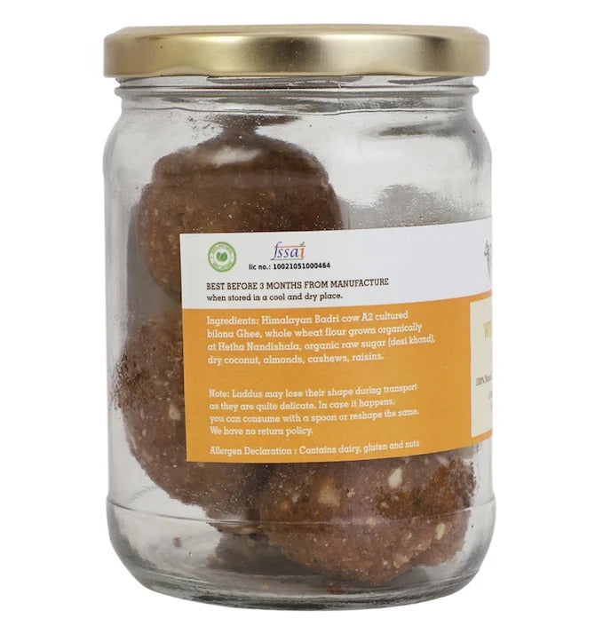 Hetha Atta Ghee Ladoos - 500 gms 18 pc