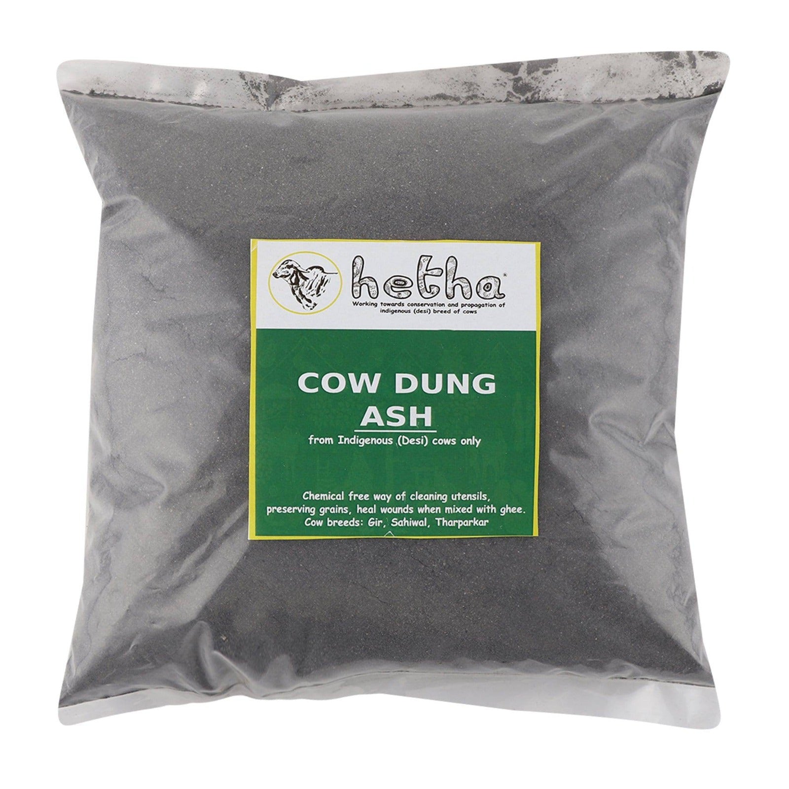 Hetha Desi Cow Dung Ash - 1kg
