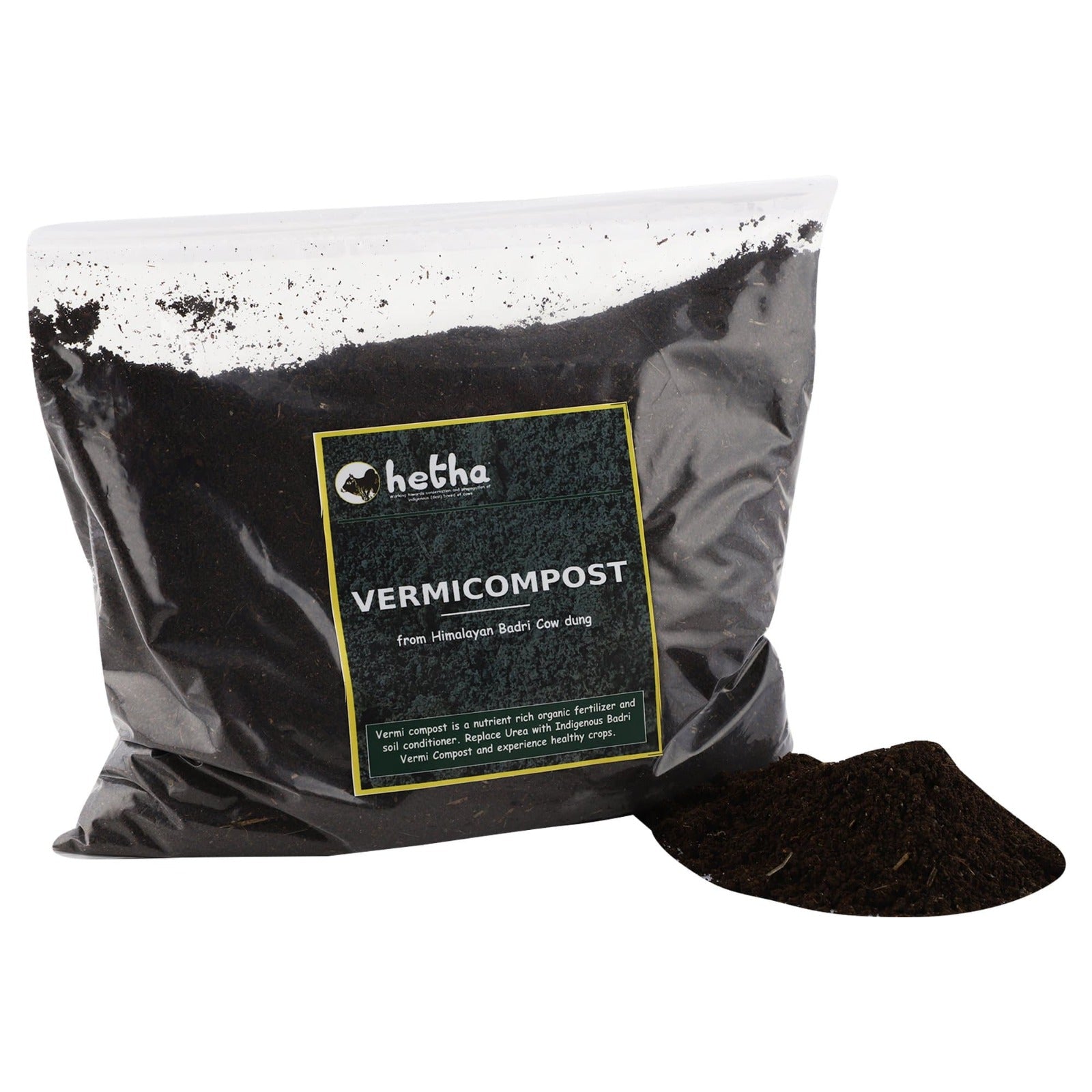 Hetha Vermicompost from Desi Cow Dung - 2kg