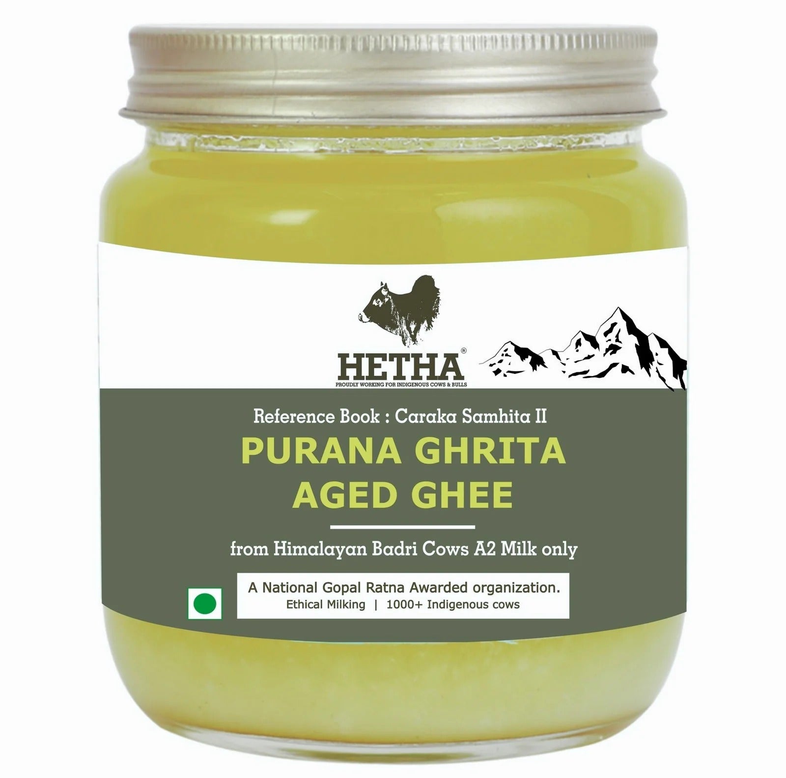 Hetha Old or Aged Ghee / Purana Ghrita - 500 ml