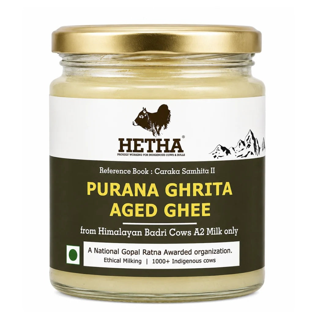 Hetha Old or Aged Ghee / Purana Ghrita - 200ml