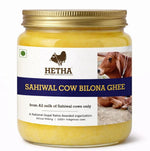 Hetha Sahiwal Cow A2 cultured Bilona Ghee / A2 Ghee - 500ml
