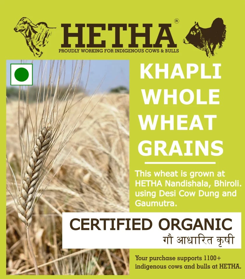 Hetha Khapli Whole Wheat Flour (Atta) - 2kg