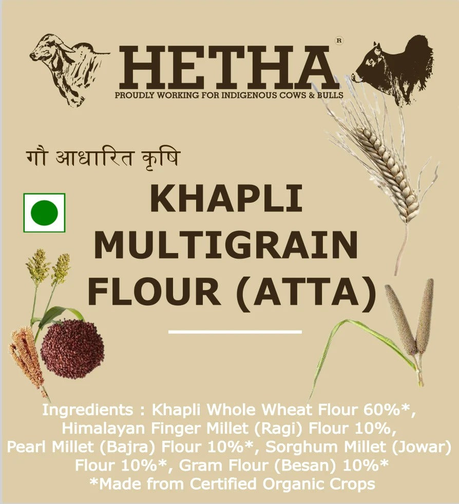 Hetha Khapli Multigrain Flour (Atta) - 2KG