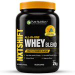 CSK Limited Edition Pure Nutrition NXT SHIFT All-In-One Whey Blend Powder - Filter Coffee, 2kg