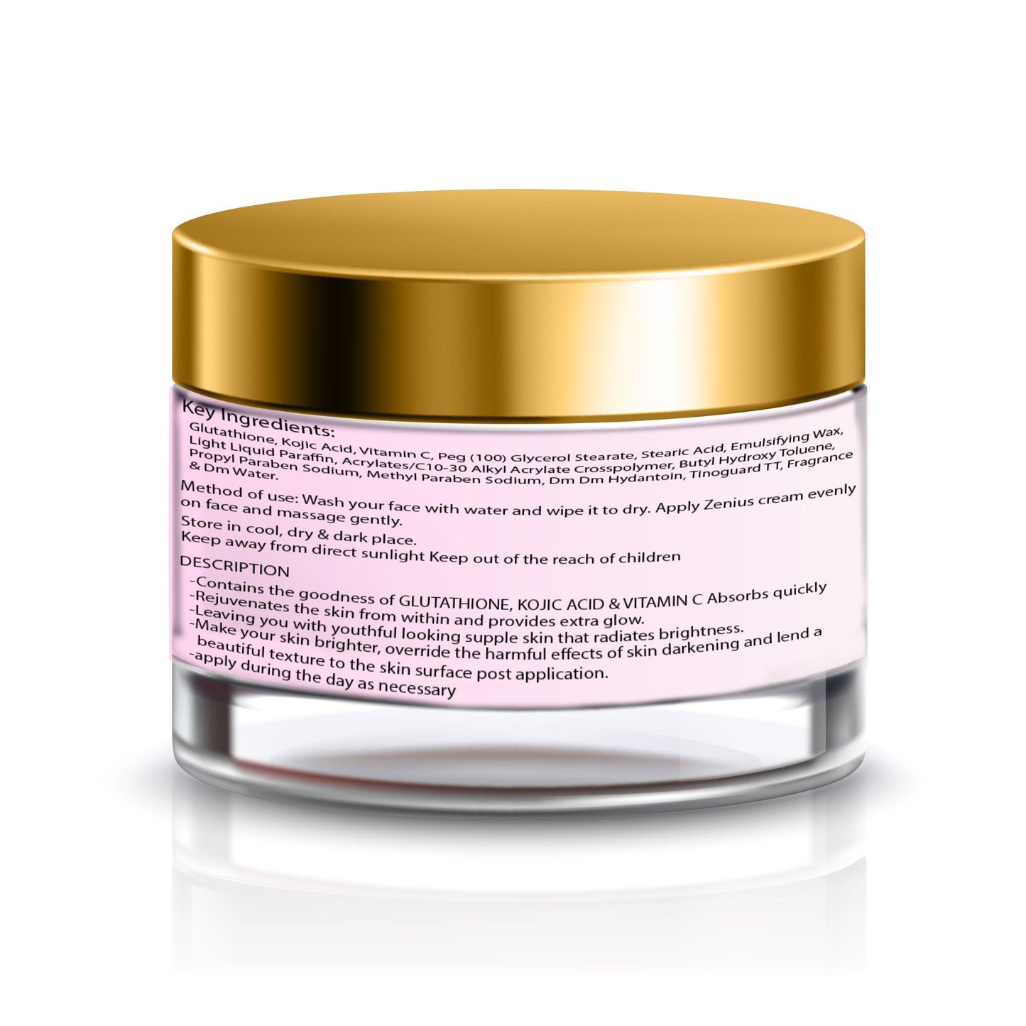 Zenius Whitening Cream | Face cream for dry skin