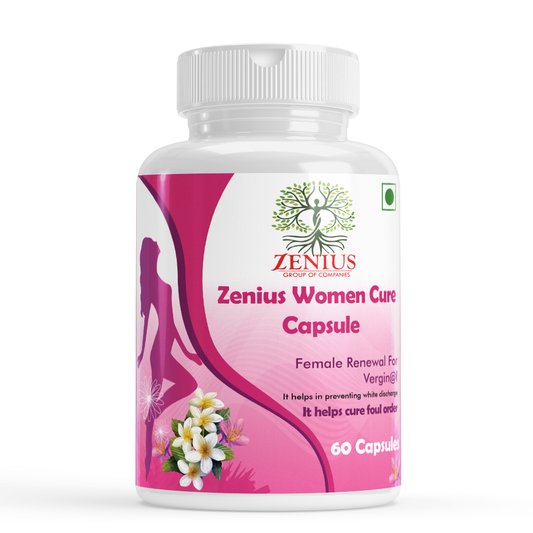 Zenius V Care Capsules - Women Sexual Capsules for Female Sexual Health and Stamina Boost - 60 Capsules