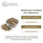 Ecotyl Women's Health Tea | Hormonal Balance | Herbal Tea | 50g