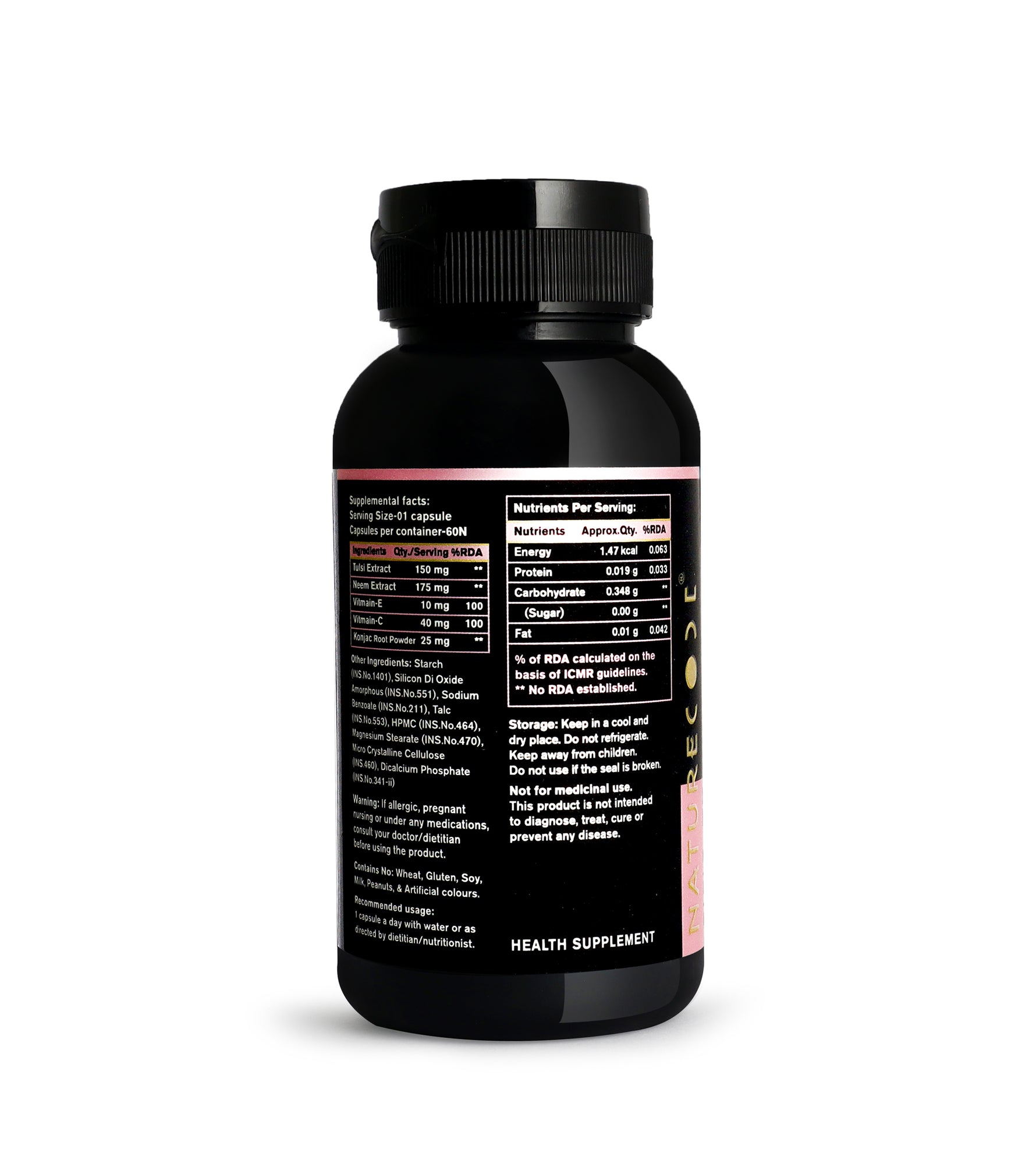 Nature Code Happy Skin Capsule - 60 Capsules