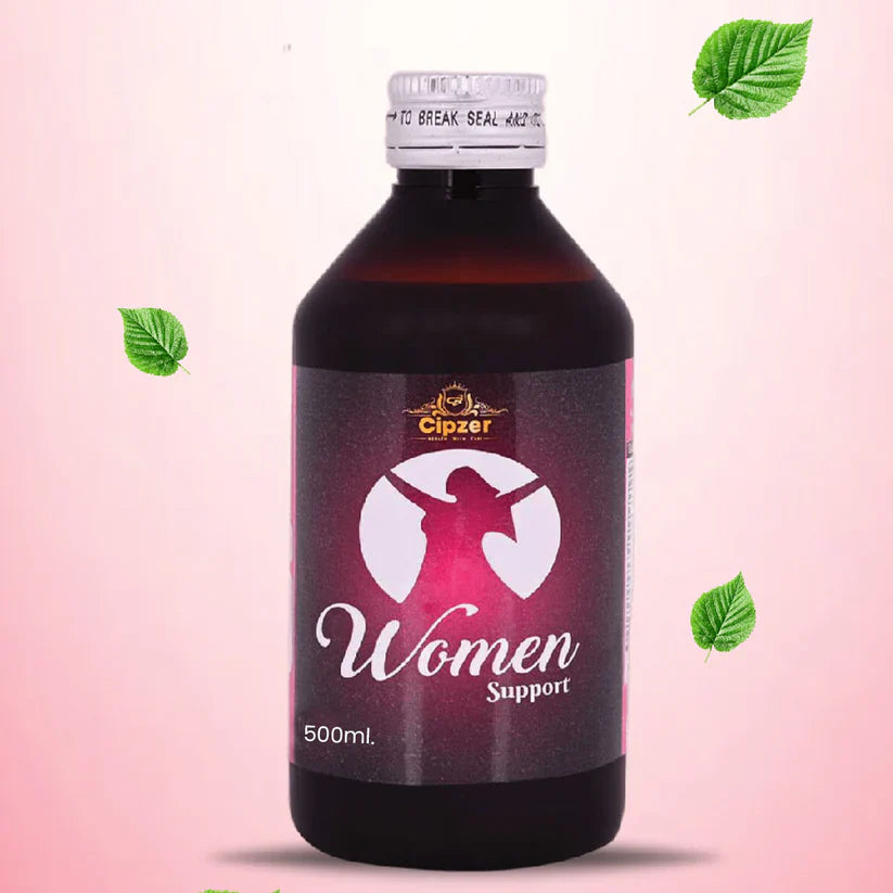 Cipzer Women Support Syrup - 500ml | Menstrual Wellness, Hormonal Balance, Energy & Female Vitality