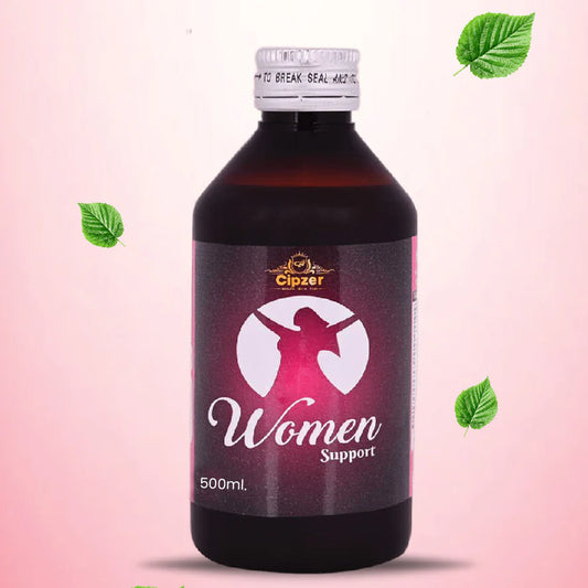 Cipzer Women Support Syrup - 500ml | Menstrual Wellness, Hormonal Balance, Energy & Female Vitality