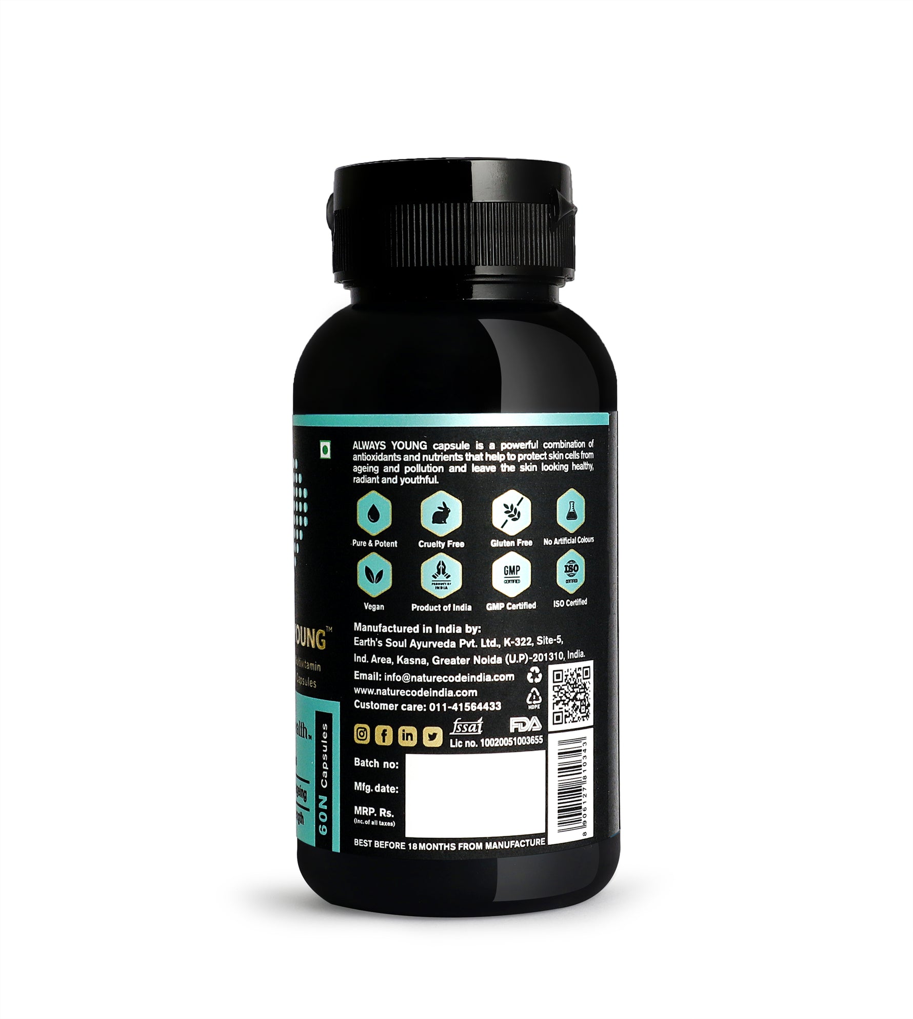 Nature Code Always Young Capsule - 60 Capsules