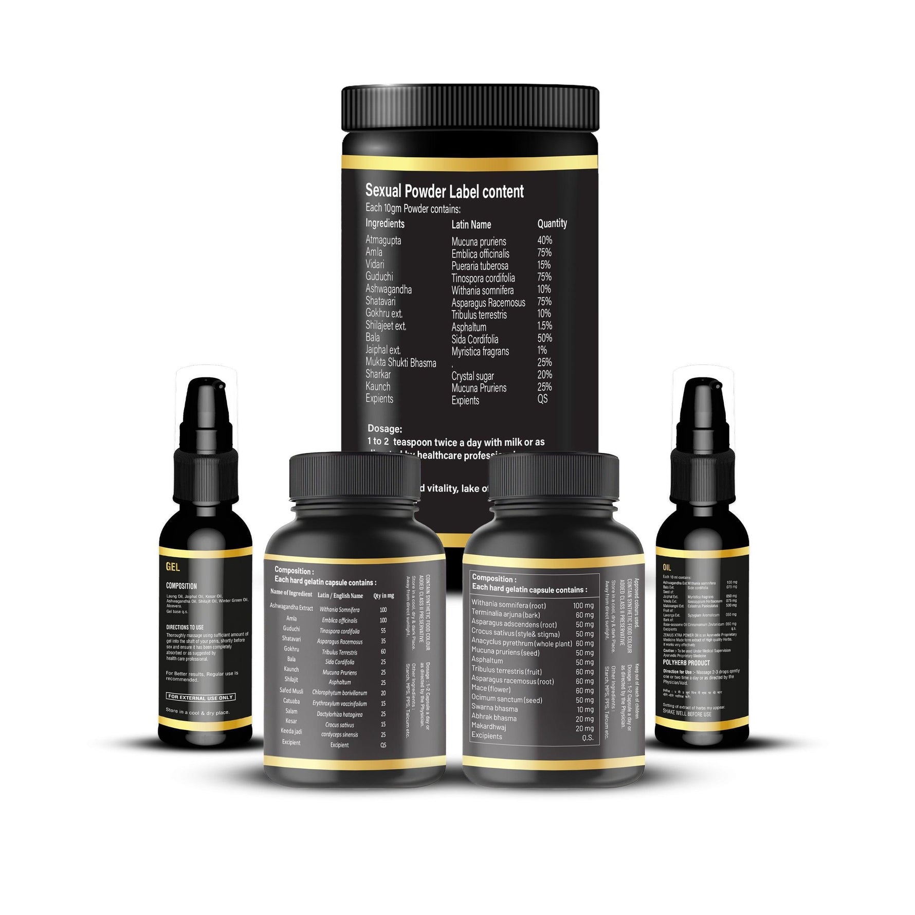 Zenius Xtra Power Gold Kit