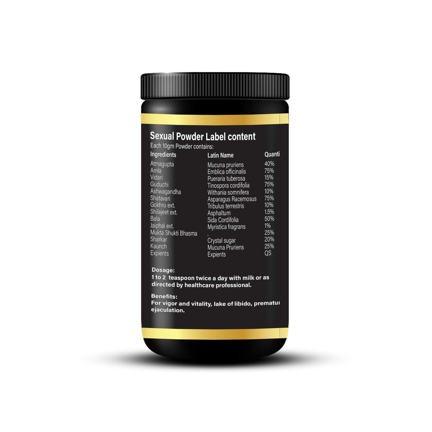 Zenius Xtra Power Powder for Sexual Health Supplements - 100g