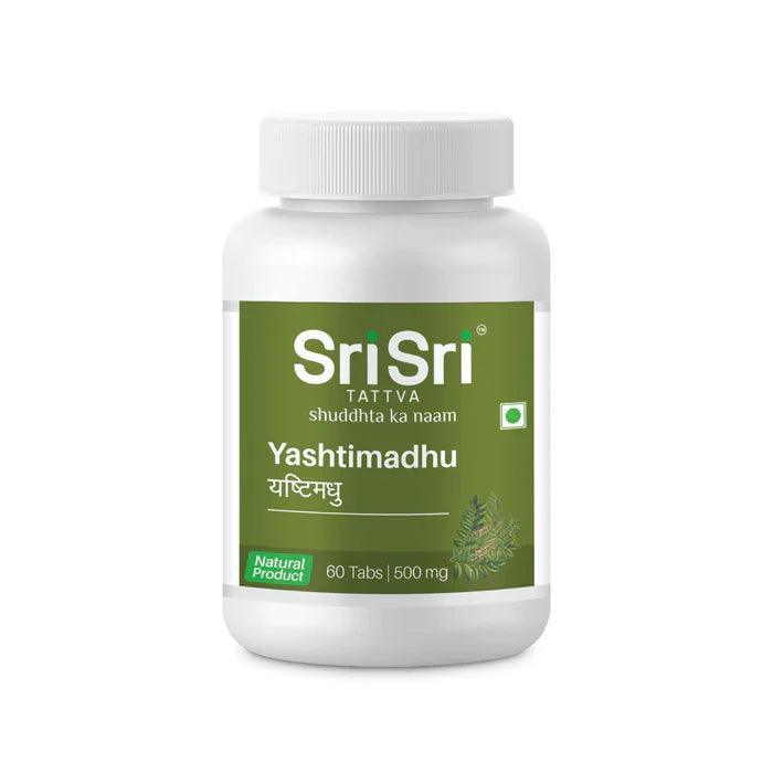 Sri Sri Tattva Yashtimadhu Tablet - 500mg - 60 Tablet - Pack of 2