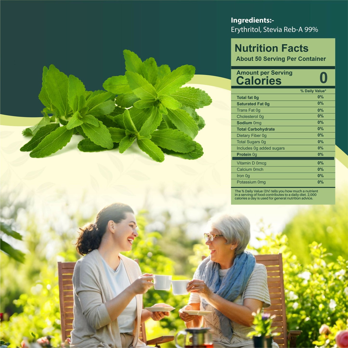 STEVIA POWDER 50G 7