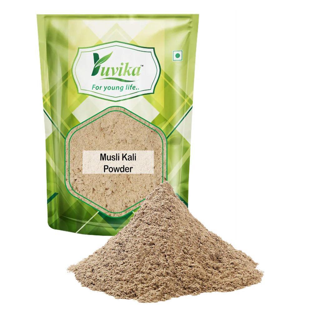 YUVIKA Musli Kali Powder - Curculigo Orchiodes - Black Musli Powder