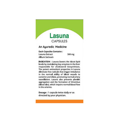 Garveish Lasuna Capsule - 30 Capsules