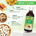 Dr. Patkar's Apple Cider Vinegar with Garlic, Ginger, Lemon and Honey - 200ml