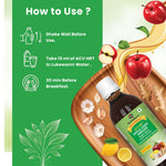 Dr. Patkar's Apple Cider Vinegar with Garlic, Ginger, Lemon and Honey - 200ml