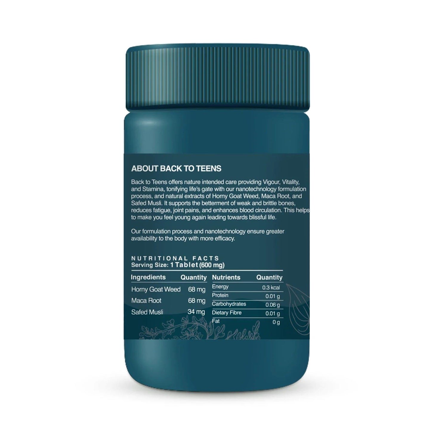 Zeroharm Zeroharm Back To Teens Tablet, Performance Wellness Capsules - Gudhealthy